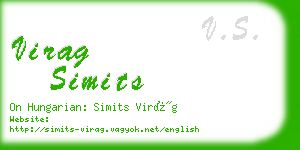 virag simits business card